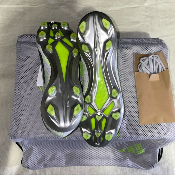 ADIDAS CRAZYFAST STRUNG+ FIRM GROUND SOCCER CLEATS - Picture 3 of 3